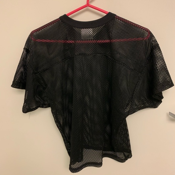 See-Through Black Mesh Bike Shirt - Picture 4 of 8
